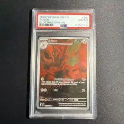 PSA 10 Scizor 205/197 Illustration Rare - Pokemon Obsidian Flames (2023) - Image 1