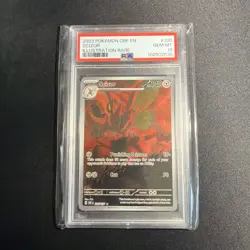 PSA 10 Scizor 205/197 Illustration Rare - Pokemon Obsidian Flames (2023) - Image 3