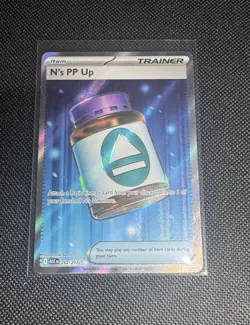 N's PP Up 262/217 Pokemon TCG Ascended Heroes Ultra Rare Trainer Item pack fresh - Image 1