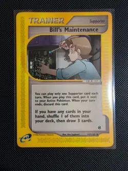 MINT/GEMU Pokemon e-Reader Trainer Lot (5) - Expedition Base Set - Bill's Mainte - Image 2