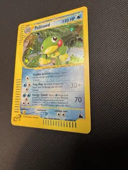Politoed H23 Skyridge Holo E-Reader Extremely Clean Holo Pokemon TCG - Image 2
