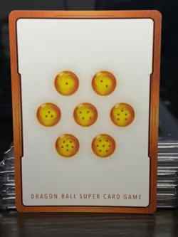 Son Goku E-45 Silver Energy Marker Dragon Ball Manga Booster Card Fusion World - Image 2