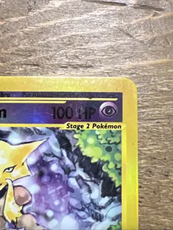 Alakazam 1/165 Expedition Reverse Holo Rare Pokemon Card 2002. LP+ - Image 3