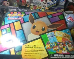Pokemon 2021 Eevee Collector Chest 3 Promo Cards - 5 Booster Packs 820650809514 - Image 2