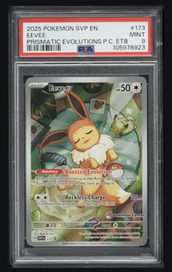 Pokemon Center Eevee Promo Card SVP-173 Prismatic Evolutions - Image 1