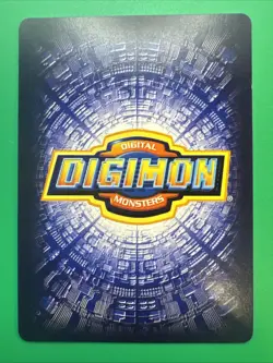 BO-110 S Wormmon Digimon 2000 Bandai TCG Holo Foil Card NM/LP - Image 2