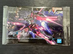No.266 Infinite Justice 2 Gundam Package Gummy Card Unopened - Image 1