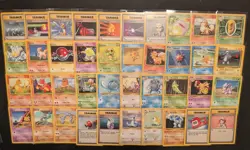 CHEAP BASE Pokemon Partial SET (40 Cards) WOTC TCG Played Condition -Lot 206🔥 - Image 1