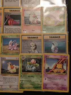 CHEAP BASE Pokemon Partial SET (40 Cards) WOTC TCG Played Condition -Lot 209🔥 - Image 5