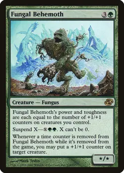 MTG Magic the Gathering Fungal Behemoth (128/168) Planar Chaos MP - Image 1