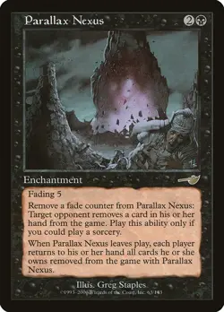 MTG Magic the Gathering Parallax Nexus (63/143) Nemesis MP - Image 1