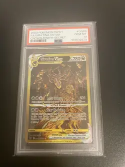 Pokemon Giratina VSTAR Crown Zenith Secret Rare Full Art #GG69 PSA 10 Gem Mint - Image 1