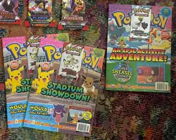 Lot of 21 Pokemon Assorted Items Cards Nanoblocks Glasses and More All New - Image 5