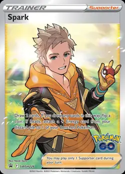 Pokemon Spark (SWSH226/330) SWSH Black Star Promos NM HOLO - Image 1
