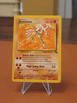 Hitmonlee - 22/62 - Pokemon Fossil Unlimited MP - Image 1