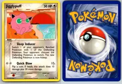 JIGGLYPUFF 65/112 RG FIRERED & LEAFGREEN POKEMON CARD TCG LP 2004 - Image 1