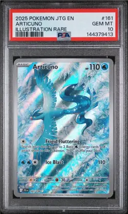 PSA 10 Articuno 161/159 Pokemon Journey Together Illustration Rare Full Art Holo - Image 1