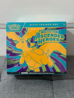 Pokemon TCG Mega Evolution Ascended Heroes ETB Elite Trainer Box Sealed New ✅✨ - Image 1