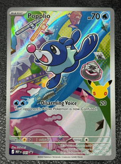 Popplio MEP 045 Promo - Illustration Rare - Pokemon TCG: 30th Anniversary - NM - Image 1