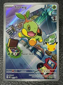Turtwig MEP 040 Promo - Illustration Rare - Pokemon TCG: 30th Anniversary - NM - Image 1