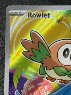 Rowlet MEP 043 Promo - Illustration Rare - Pokemon TCG: 30th Anniversary - NM - Image 2