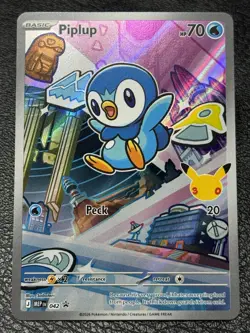 Piplup MEP 042 Promo - Illustration Rare - Pokemon TCG: 30th Anniversary - NM - Image 1
