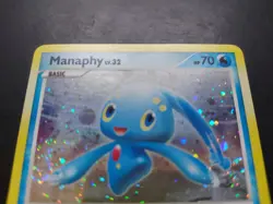 Pokemon - Manaphy 8/100 Rare Holo Diamond & Pearl Majestic Dawn - 2 Swirls - Image 5