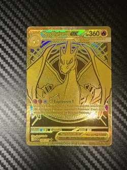 Mega Charizard Y ex 294/217 GOLD Hyper Rare Pokemon Ascended Heroes - Image 1