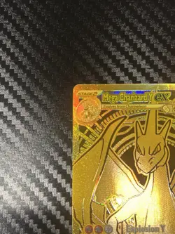 Mega Charizard Y ex 294/217 GOLD Hyper Rare Pokemon Ascended Heroes - Image 4
