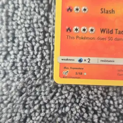 The Pokemon Company Charizard Detective Pikachu Holo Rare Promo 5/18 2019 180 HP - Image 5