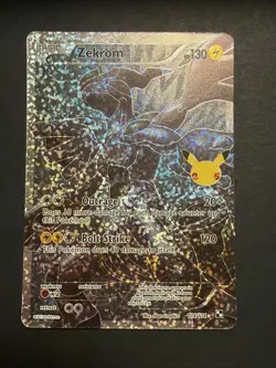 Pokemon TCG Zekrom 114/114 Celebrations Classic Collection NM Condition Holo - Image 1