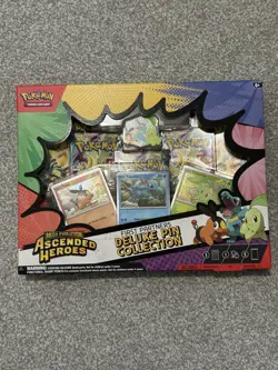 (SEALED) Pokemon TCG First Partners Deluxe Pin Collection - Image 1