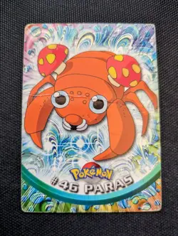 Paras Topps #46 Pokemon Card - HP - Image 1