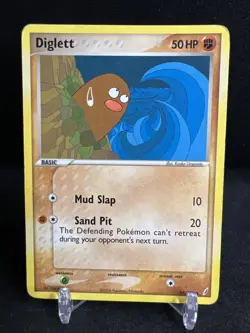 Diglett 50/100 Common Ex Crystal Guardians Pokemon Card Non Holo Near Mint - Image 1