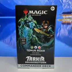 Temur Roar Tarkir Dragonstorm Commander Deck New Sealed MtG 113 Cards - Image 1