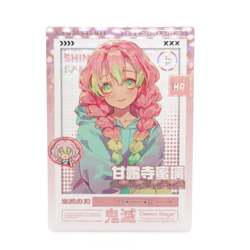 Mitsuri Kanroji HR Demon Slayer Kimetsu no Yaiba Waifu Art Anime Trading Card - Image 1