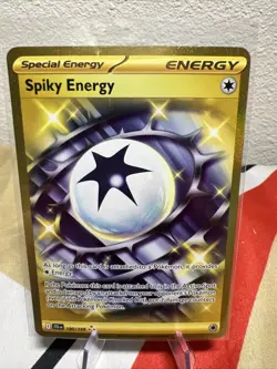 Pokemon TCG Spiky Energy Holo Rare Card 190/159 Special Energy - Image 1