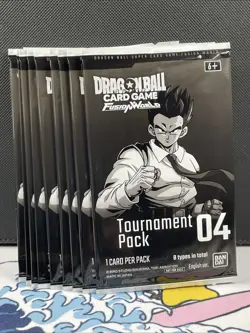 Bandai Dragon Ball Super Card Game Tournament Pack 04 - 10 Packs - Image 1