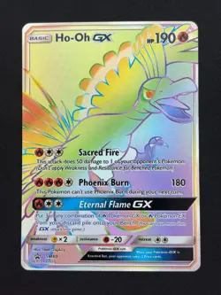 Ho-Oh GX SM80 - Black Star Promo - Lightly Played LP Pokemon Card - Image 1