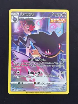 Banette TG07/TG30 - Lost Origin - Near Mint NM Pokemon Card - Image 1
