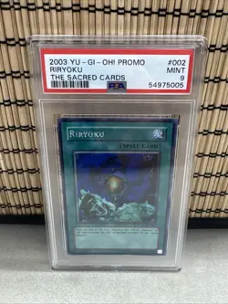 2003 Riryoku (The Sacred Cards) TSC-002 Yu-Gi-Oh! PSA 9 - Image 1
