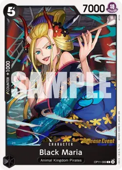 Black Maria (OP11-089/75) OP11 A Fist of Divine Speed Release Event Cards NM - Image 1