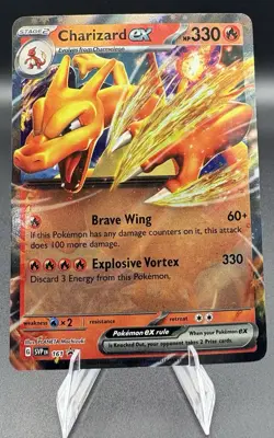 Charizard ex 161 Sv: Scarlet & Violet Promo Cards Holo - Image 1