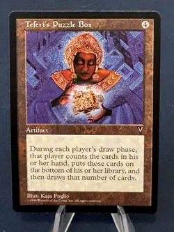 MTG - Magic The Gathering - Teferi’s Puzzle Box - Visions - NP/NM! - Image 1