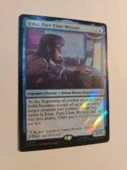 Irma, Part-Time Mutant #12 Surge Foil - Magic Mtg Teenage Mutant Ninja Turtles - Image 3