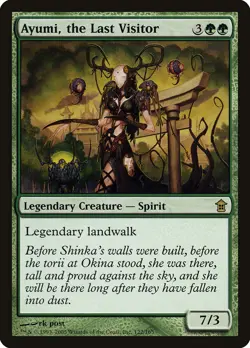 MTG Ayumi, the Last Visitor (122/170) Saviors of Kamigawa MP - Image 1