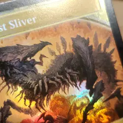 1x The First Sliver, Future Sight Foil, Magic MTG LP Light Play - Image 5