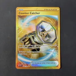 Pokemon Counter Catcher 264/182 Paradox Rift Gold Secret Rare EN NM - Image 1