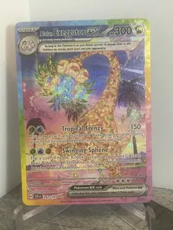 Pokemon TCG Surging Sparks Alolan Exeggutor ex Special Illustration Rare 242/191 - Image 1