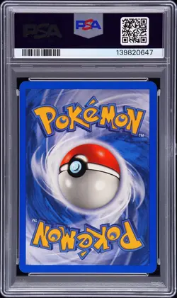 Pokemon TCG Gengar EX Holo 108/112 Fire Red Leaf Green 2004 PSA 9 SWIRL new cert - Image 2